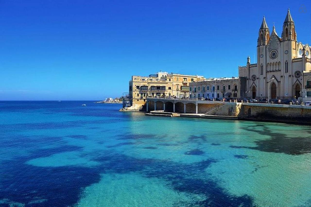 Splendid 2Br Apartment, Steps To St Georges Bay Saint Julian's Екстериор снимка